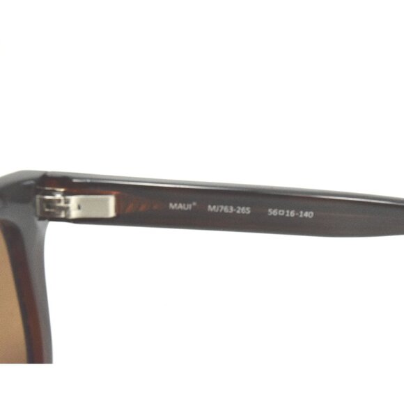 Maui Jim Jacaranda MJ 763-26S Dark Brown Stripe / HCL® Bronze Polarized main image 5
